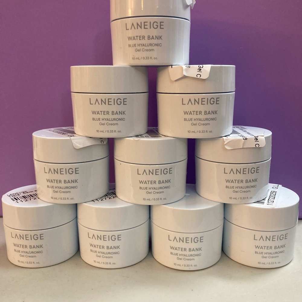 LANEIGE Water Bank Blue Hyaluronic Gel Cream - set of 10 , 10 ml each